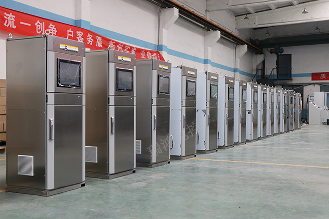 中朝边境核污染监测不锈钢PC仪表控制柜项目